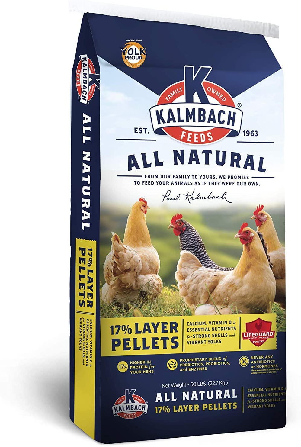 Kalmbach喂养纯天然的鸡肉食品