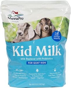 Manna Pro Milk Replacer with Probiotics for Goat Kids
